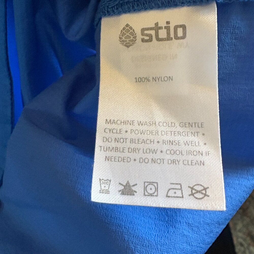 Stio women's Second Light Pullover blue XL 1/2 zip lightweight DWR jacket layer - Picture 8 of 9